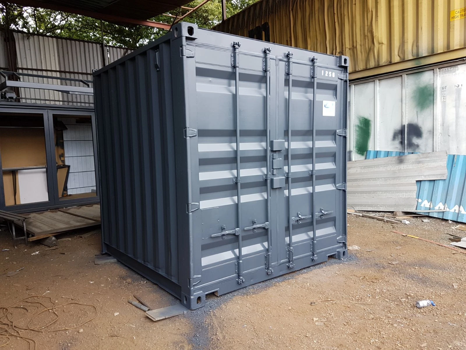 10ft Standard Shipping Container for storage and cargo transportation