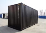Right Rear View of 20ft High Cube Shipping Container