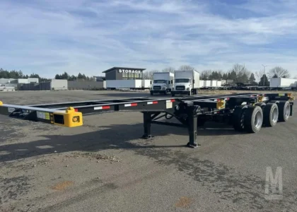 20/40-Foot Combo Slider Chassis, Tri-Axle for sale