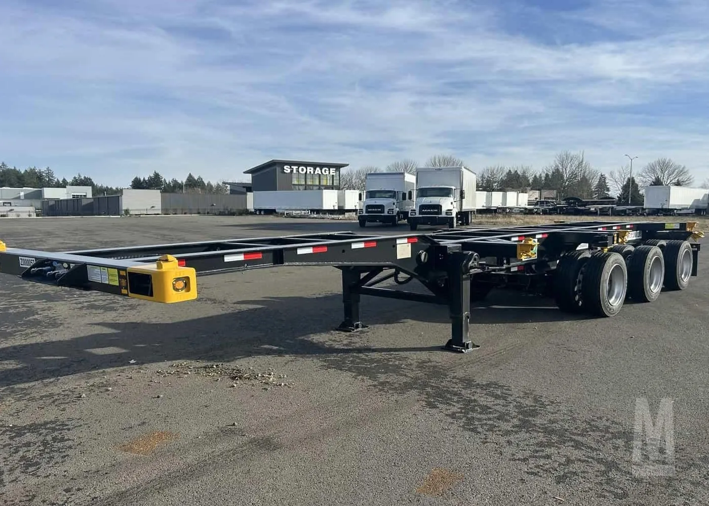 20/40-Foot Combo Slider Chassis, Tri-Axle for sale