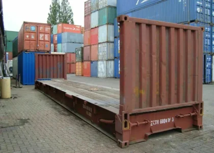 40-Foot Flat Rack Container for sale