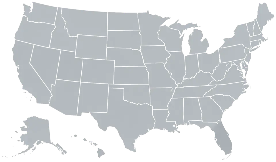Map of the United States